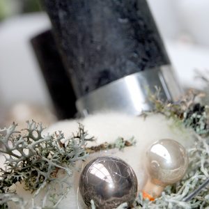 weihnachtsdeko trends 2016 schwarz silber grau