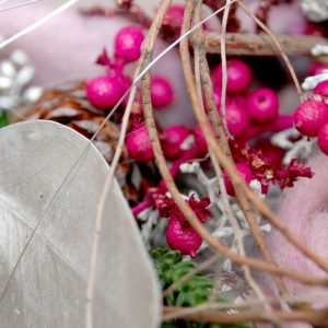 weihnachtsdeko trends 2016 rosa rose altrosa pink